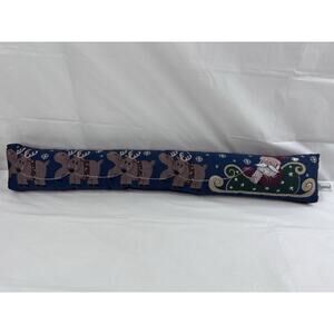 Christmas Reindeer Long Tapestry Throw Pillow Grandma Primitive Riverdale